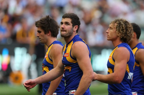 Jack Darling after the 2015 grand final loss.
