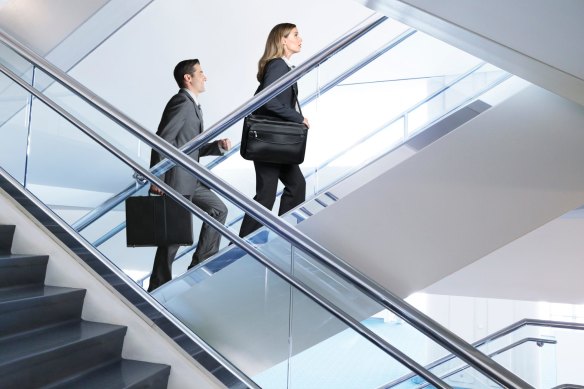 Many professionals expect to be rewarded if they just work hard.