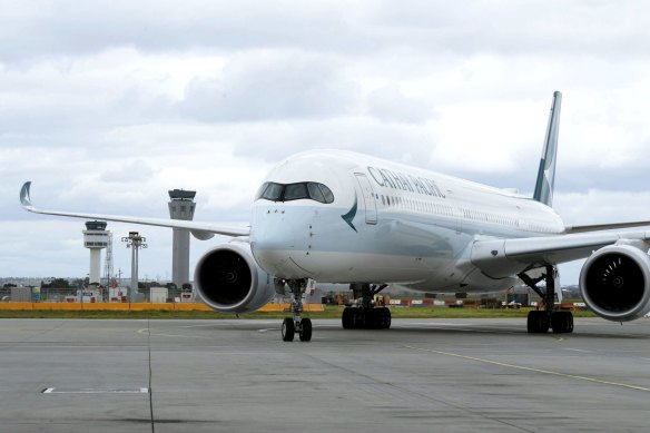 Cathay Pacific grounded its Airbus A350s last month after discovering a problem with one plane’s engines.
