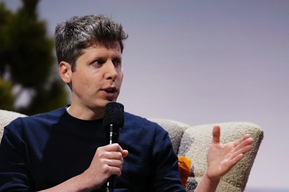 OpenAI chief Sam Altman.