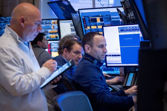 Wall Street lost ground on Friday.