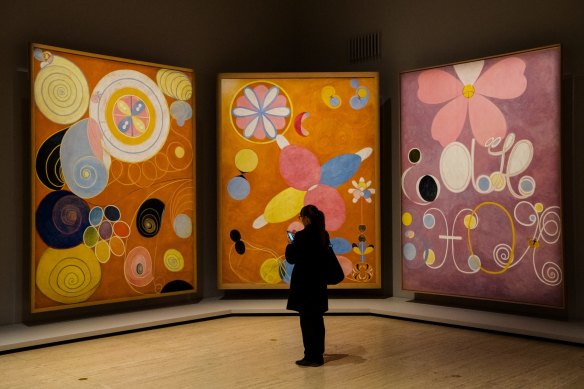 Hilma af Klint: The Secret Paintings at the Art Gallery of NSW. Stored away and scarcely known for decades, the works of Af Klint have been cut short by lockdown. 