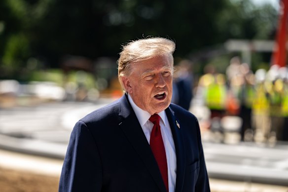 Donald Trump announced he would impose a new sanctions regime on Iran and all countries doing business with the country. 