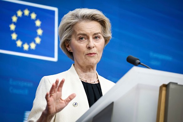 European Commission president Ursula von der Leyen says tariffs are “bad for business, and even worse for consumers”.