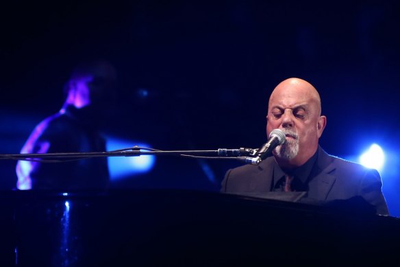 Billy Joel performs at Madison Square Garden.