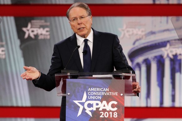 Property purchase plan: National Rifle Association head Wayne LaPierre.