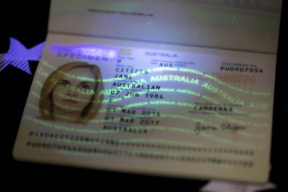 Australian passports have sophisticated security features, but once you have provided its details to a third party, you’ve lost control of that data.