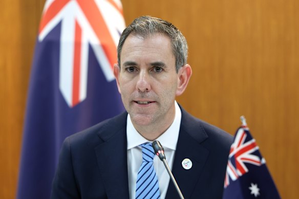 Jim Chalmers, Australia’s treasurer.