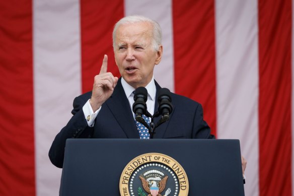 US President Joe Biden: Debts and deficits are forecast to hit records in the world’s largest economy.