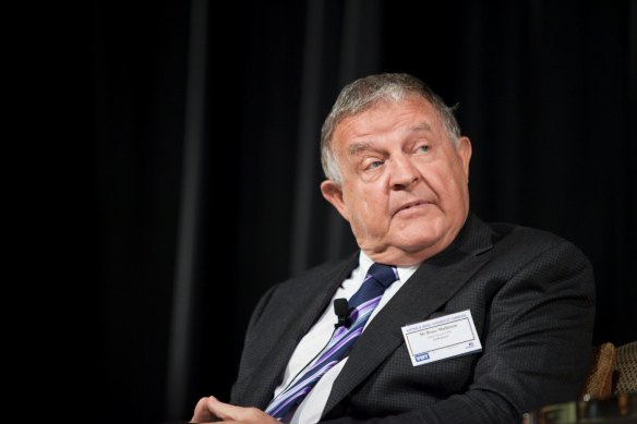 Rule 101 for any company chief executive is don’t lose the confidence of your major shareholder or founder. Above: Billionaire Bruce Mathieson, the largest shareholder in Endeavour Group.