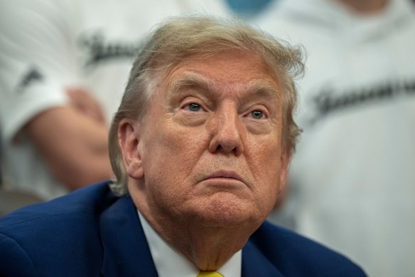 Donald Trump’s public flirtation with entering the war has sharply divided his base.