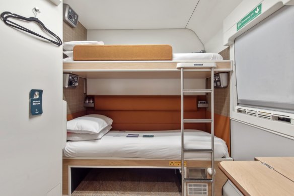 Pictures That Show Sleeper Rooms on Overnight Trains