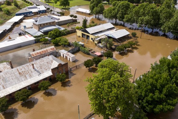 Large parts of the NSW Central West and South West Slopes and plains have been hit by record flooding.