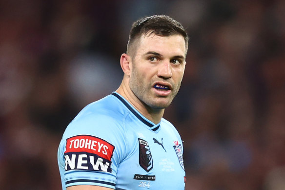 James Tedesco has been axed as NSW captain.