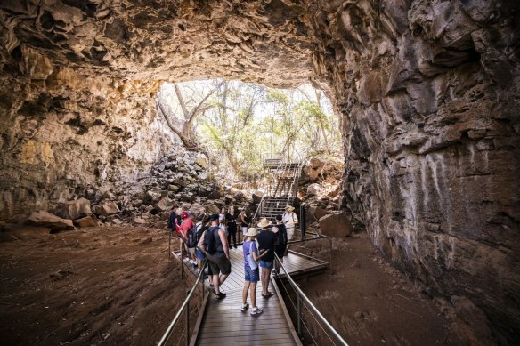 The Undara Lava Tubes were formed about 200,000 years ago.