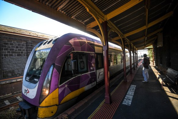 V/Line track upgrades are among those projects hit by delays.