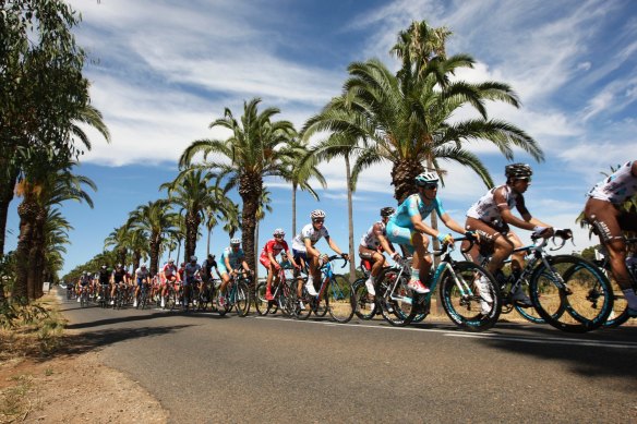 A big wheel deal: The Santos Tour Down Under. 