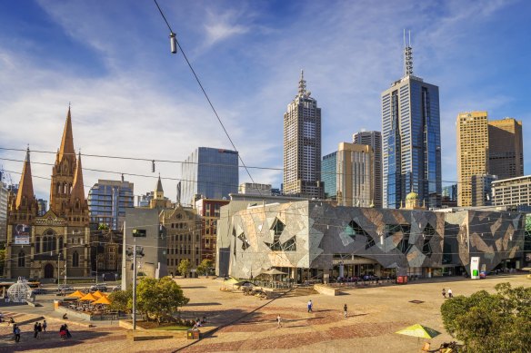 Visitors to Federation Square need to look beyond, well, what it looks like.