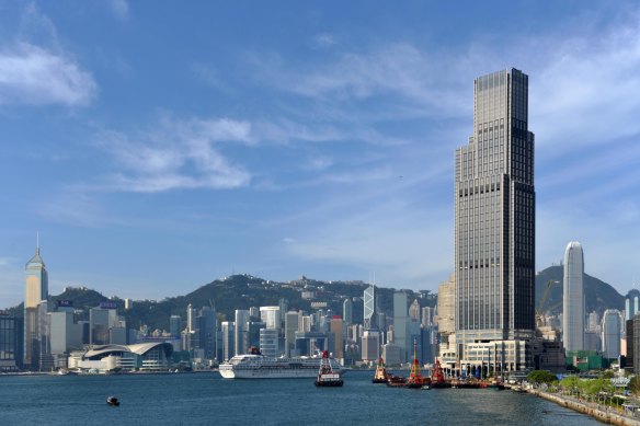 The Rosewood Hotel on Hong Kong’s Kowloon side.