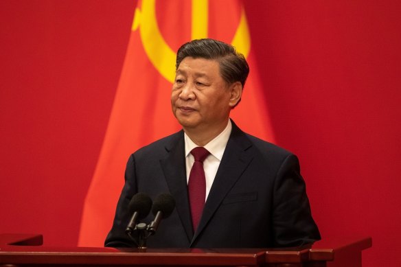 Chinese President Xi Jinping. Schoz would press Xi to take a greater role in convincing Russia to end the war in Ukraine.