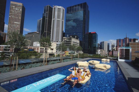 L'hôtel Le Méridien a ouvert ses portes à Melbourne cette année.