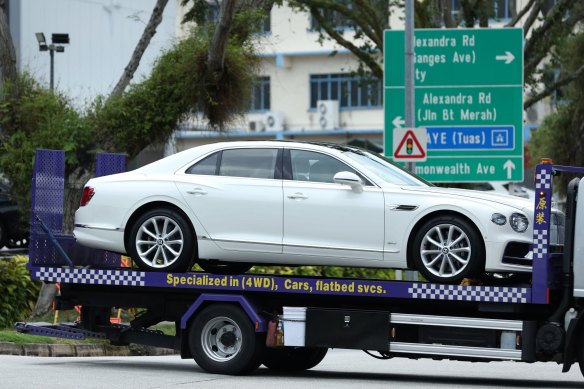 Sales of luxury cars are humming in Singapore with about 87 Bentleys registered in 2022, up 26 per cent on 2019. 