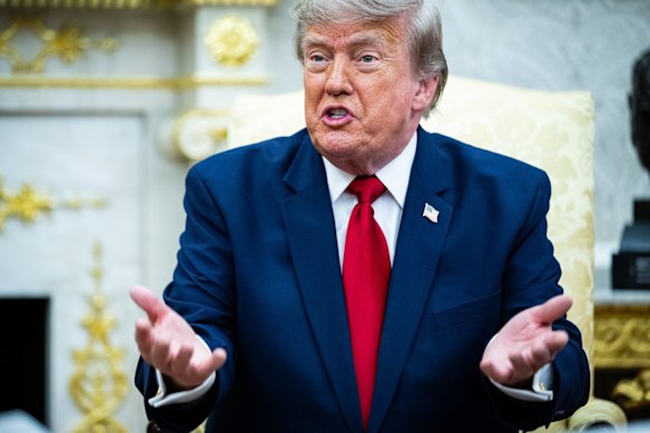 US President Donald Trump dumped his short-lived plan to place a 20 per cent fee on use of the Strait of Hormuz.