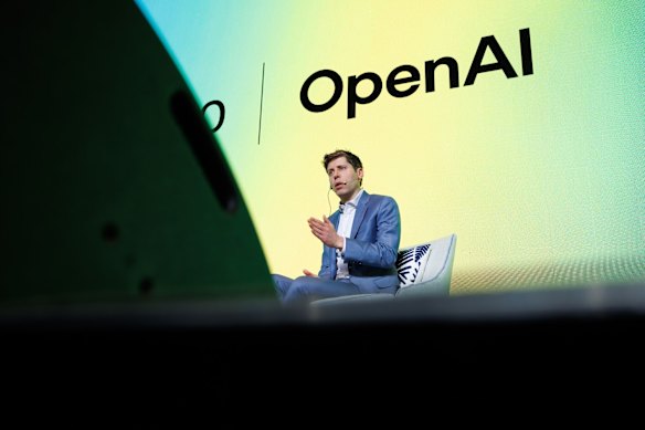 The technology of OpenAI (chief executive Sam Altman pictured) and the like has been making our lives worse.