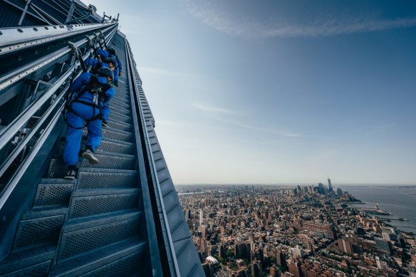 Eat your heart out, SydneyBridge climb. 