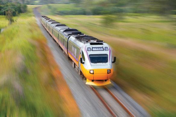 Forget the fantasy of new-age trains whizzing passengers along in a hurtling blur.