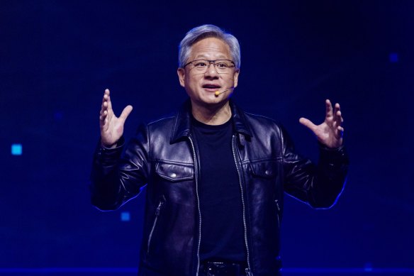 Nvidia CEO Jensen Huang has seen his fortune soar over the past 12 months. 
