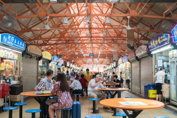 The Maxwell Road Hawker Food Centre is well known for its affordable, tasty and huge variety of local hawker food.
