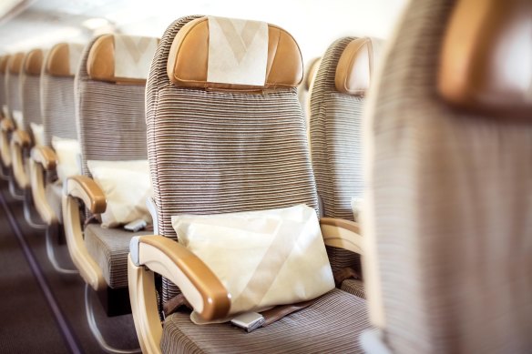 Etihad’s extra legroom seats have 4.5 inches more room than standard economy.