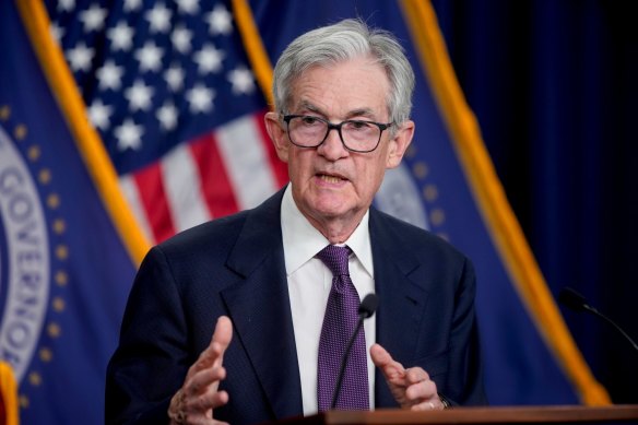 Donald Trump took umbrage at remarks by  Federal Reserve chair Jerome Powell.