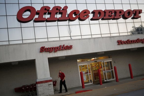 The SEC is investigating whether Charnas made trades using potentially non-public information about a bid by Staples for rival Office Depot.