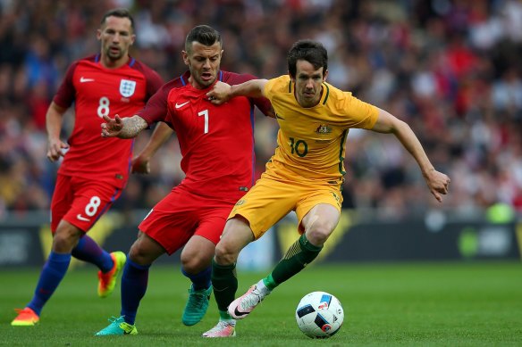 The Socceroos suffered a 2-1 defeat to England in Sunderland in 2016.