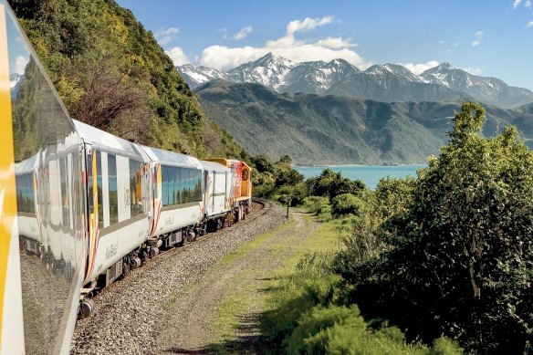 The Coastal Pacific runs down the east coast of New Zealand’s South Island.