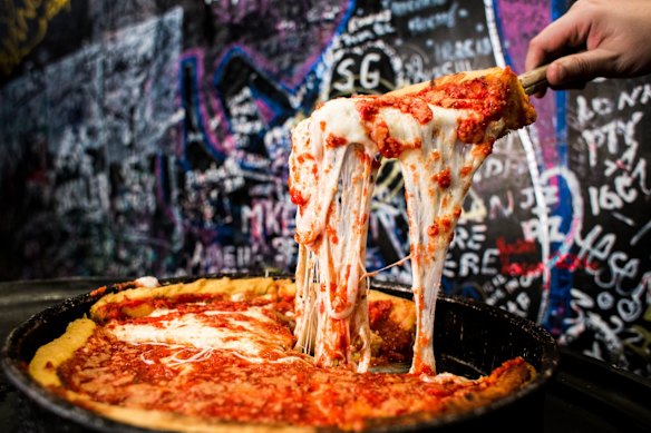 Can you name the home of the deep-dish pizza?