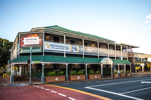 The Pineapple Hotel. 
