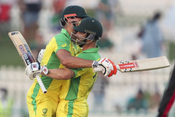 Marcus Stoinis and Matthew Wade eventually got Australia home.