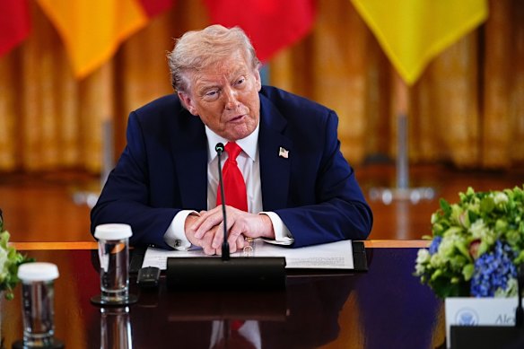Donald Trump’s America is the world’s largest gold holder with 8133 tonnes, now valued at $US1.04 trillion. 