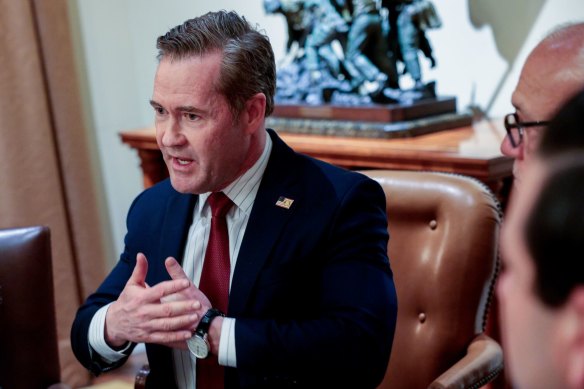 National Security Adviser Mike Waltz sought to shift the blame.