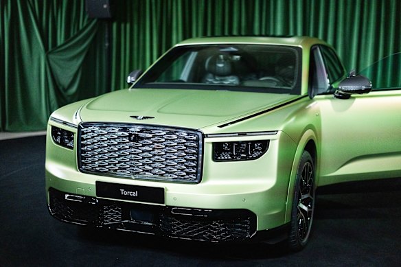 The car has a starting price of over $300,000.