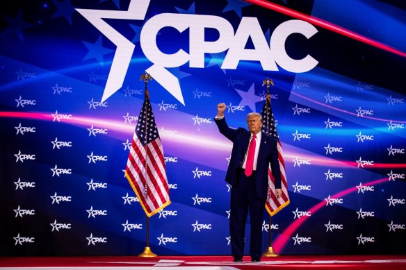 Donald Trump at CPAC: “We have escorted the radical-left bureaucrats out of the building and have locked the doors behind them.”