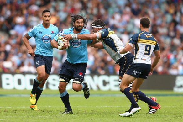 Jacques Potgieter gave the Waratahs an abrasive quality in 2014.