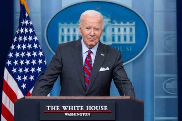 President Joe Biden sought to encourage Israel to look at non-oil targets in Iran.