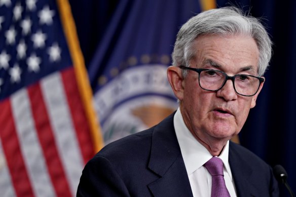 “We have covered a lot of ground and the full effects of our tightening have yet to be felt,” Fed chair Jerome Powell said.