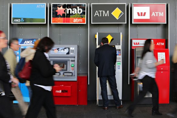 CBA shares have surged by about 17 per cent since the end of March, the sharpest rise of the big four over this period.