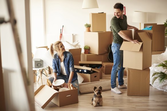 Make a list of all the basics you need before moving day.