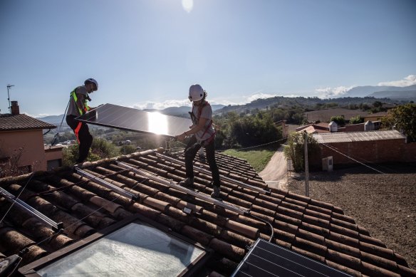 Rising energy prices have prompted some home owners to consider solar panels.